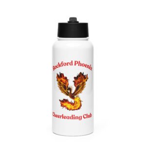 RPCC  Stainless steel water bottle with a straw lid