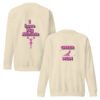 cheer mom Unisex Premium Sweatshirt - Image 4