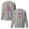 cheer mom Unisex Premium Sweatshirt - Image 3