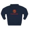 Moms Customizable Cheerleading Club Fleece Hoodie - Image 16