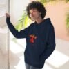 Moms Customizable Cheerleading Club Fleece Hoodie - Image 18
