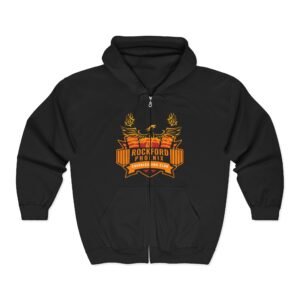 Phoenix Rockford Zip Hoodie – Rockford Phoenix Emblem Full-Zip Sweatshirt